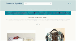 Desktop Screenshot of precioussparklebeads.co.uk
